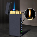 USB Dual Plasma Arc Lighter 2023 Chargeable Windproof Torch - for Reliable Ignition