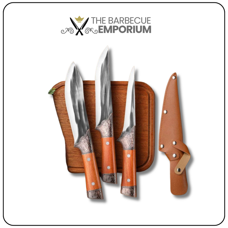 Kitchen Knives Set - Boning, Cleaver, and Professional Chef Knife for Butchers