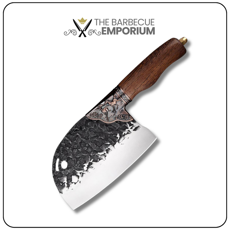 Handmade Forged Carbon Steel Knife - Professional Craftsmanship