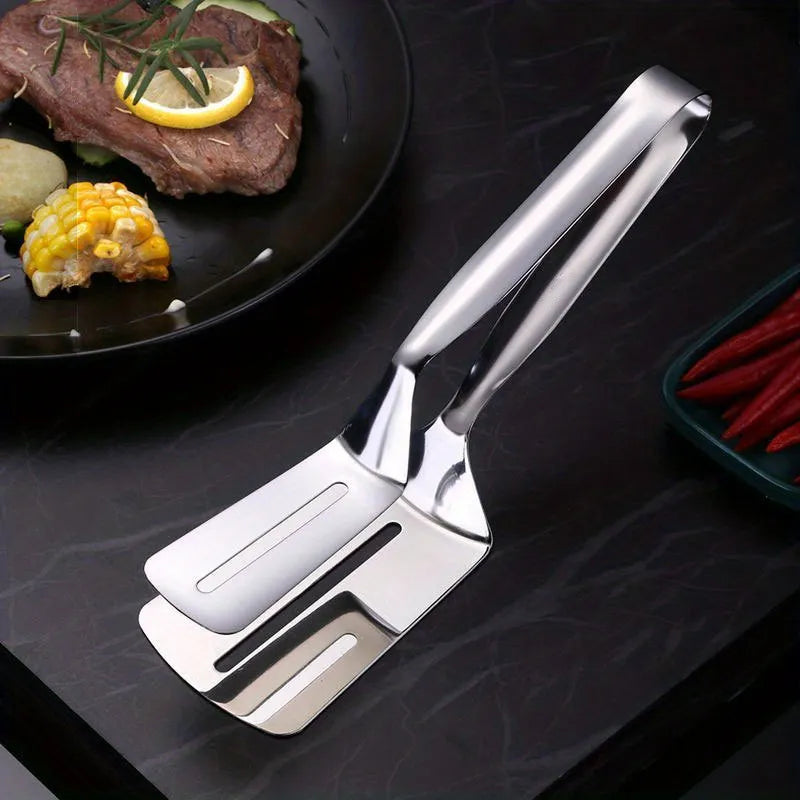 Stainless Steel Tong - For Kitchen And Barbecue