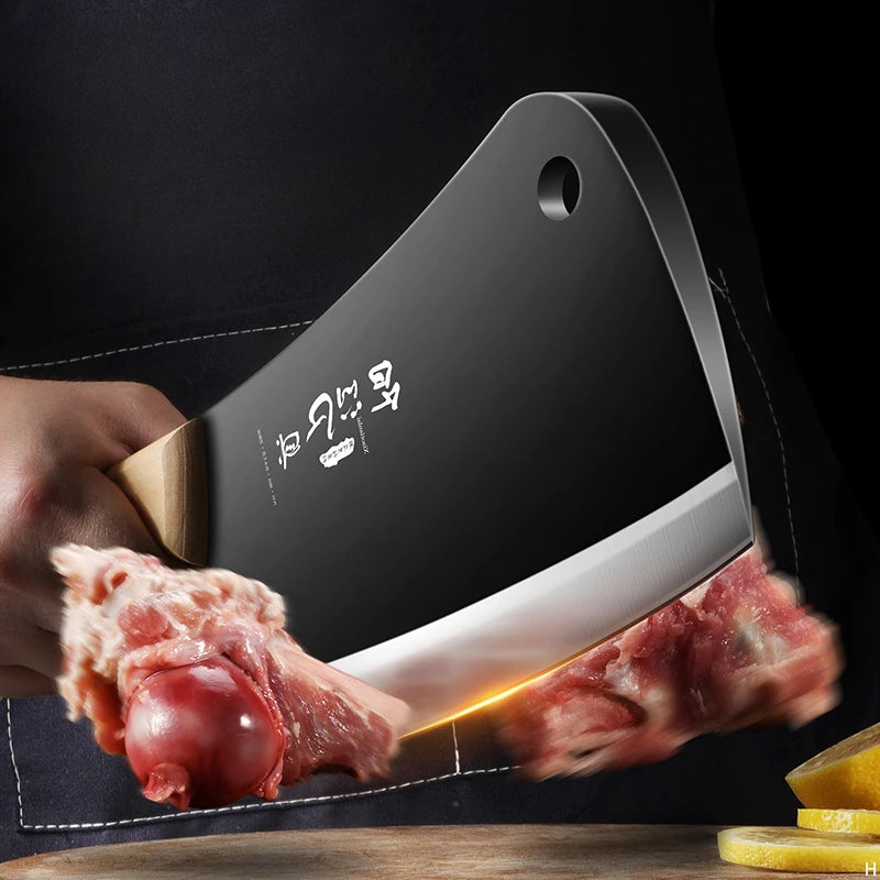 Thickened Bone Chopping Knife - Kitchen Tool for Hard Bones