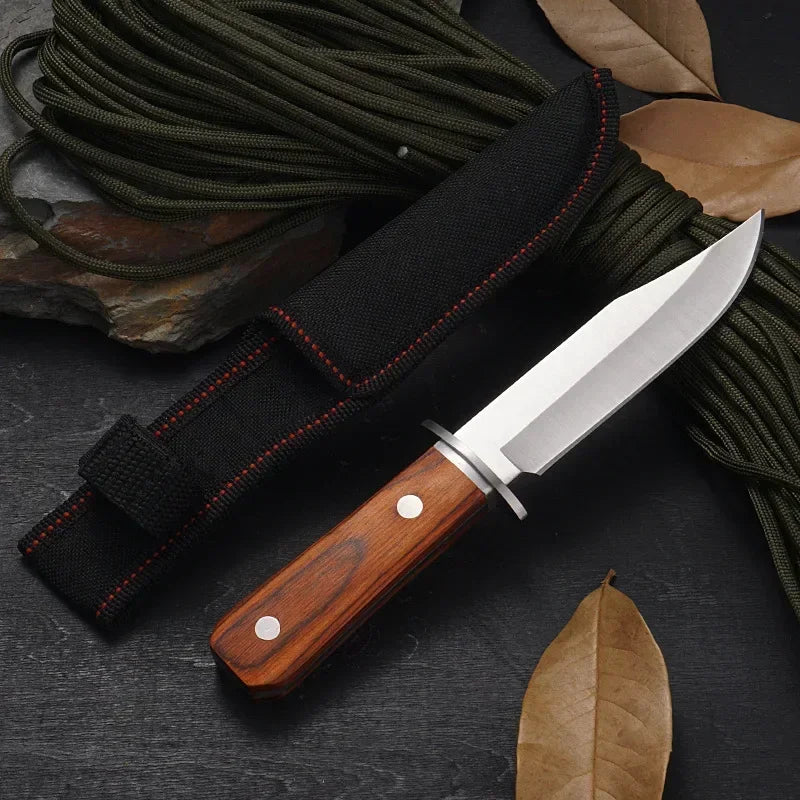 Stainless Steel Fixed Blade Knife - for BBQ