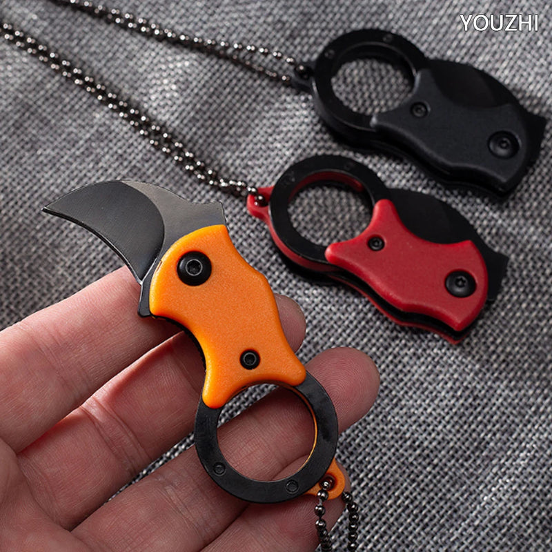 Stainless Steel Pocket Knife - Perfect Keychain