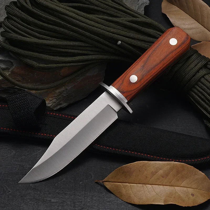 Stainless Steel Fixed Blade Knife - for BBQ