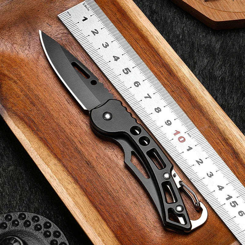 Portable Multifunction Keychain Knife - Stainless Steel