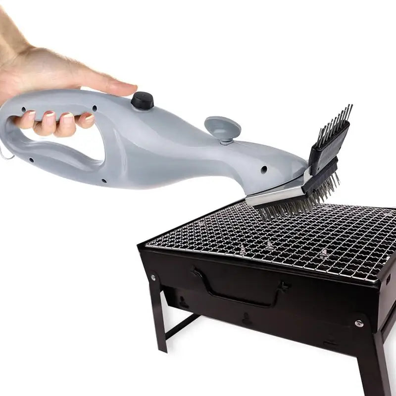 Manual turbo steam brush - for barbecue